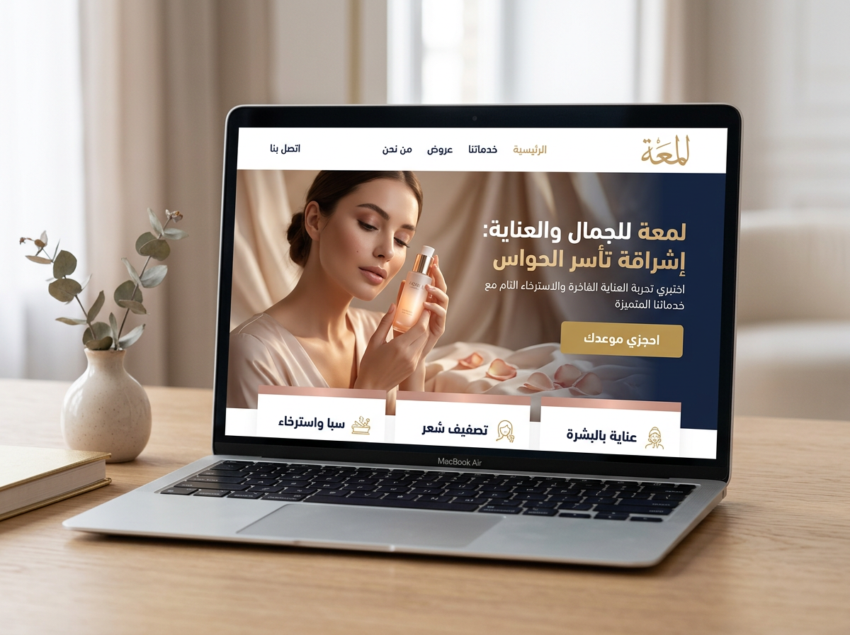 مشروع لمعة — صالون وعناية